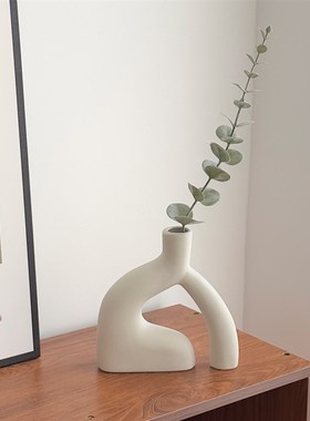 速发侘小风艺术玄关软面摆件家居饰品高级感寂众桌装创意客厅装饰