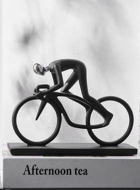 抽象艺术运动人物客厅桌面摆件家居软装饰品电视柜酒柜小众高级感