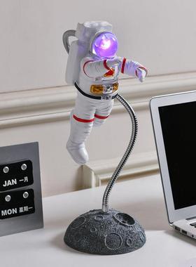 创意太空人氛围灯小夜灯家居装饰生日礼物儿童卧室宇航员桌面摆件