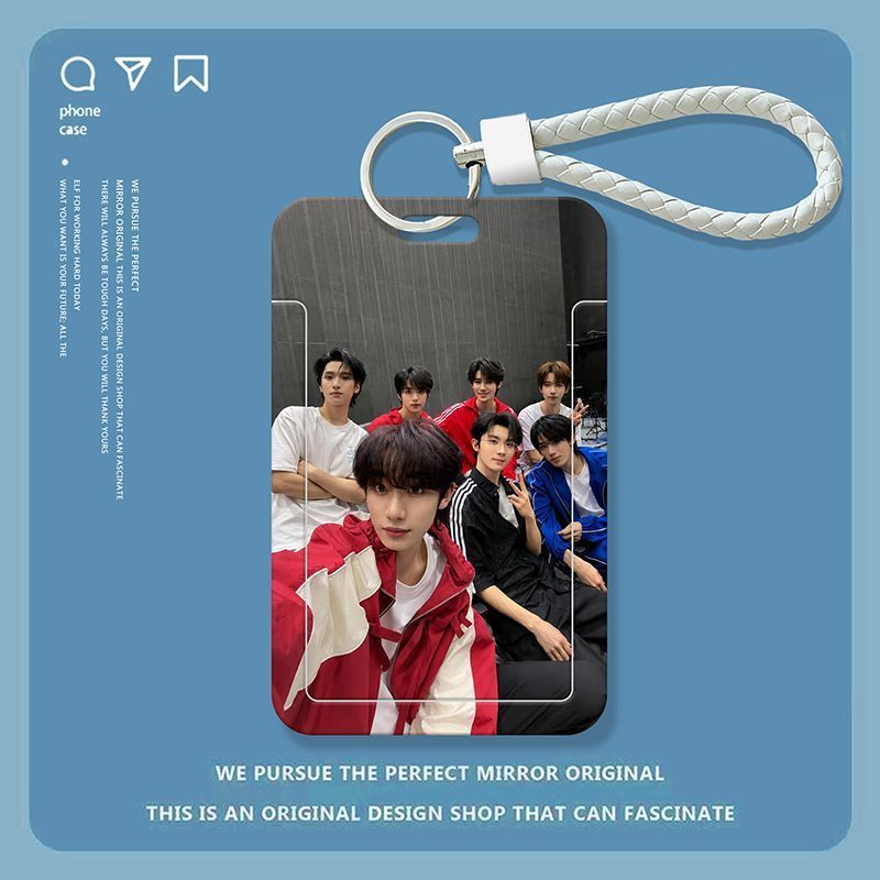 Times Youth League peripheral student slide card set meal card bus card ID card protective cover access control campus card