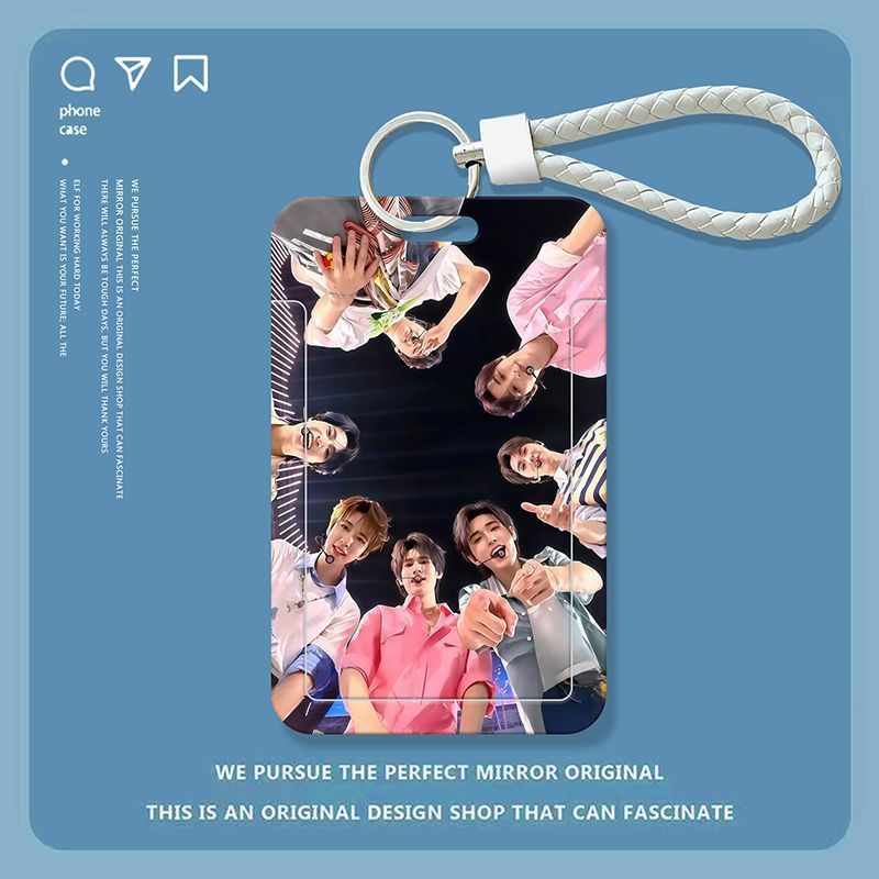 Times Youth League peripheral student slide card set meal card bus card ID card protective cover access control campus card