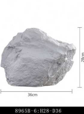 新品厂促现代简约轻奢家居样板z房客厅陶瓷金山摆件软装饰品仿金