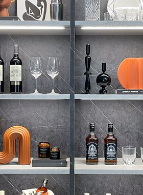 极速样板间简约现代软装家居摆件饰品酒具套装O玻璃陶瓷挂画组合Z