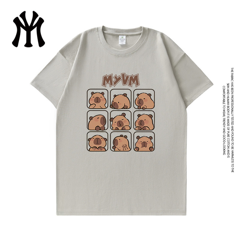 MYVM官方正品夏季情侣纯棉短袖潮流短袖男款爆款26新款T恤男女2
