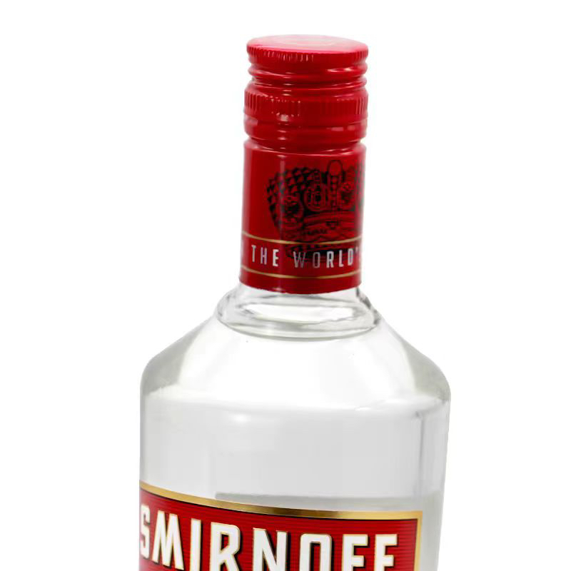 斯米诺红牌伏特加smirnoff皇冠伏特加鸡尾酒调酒基酒进口洋酒正品 - 图0