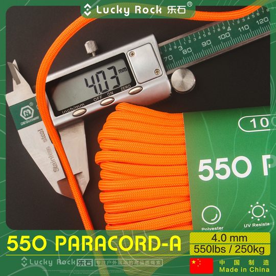 Leshi 550 lbs verschleißfestes, hochfestes Paracord