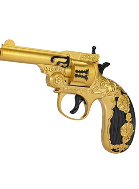 速发左轮砸响炮玩具轮左具炮砸响玩具全金属800后怀旧玩砸不可发