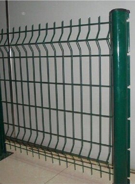 宁波桃型立柱铁丝护栏网学校别墅小区花园养殖果园公路道路防护网