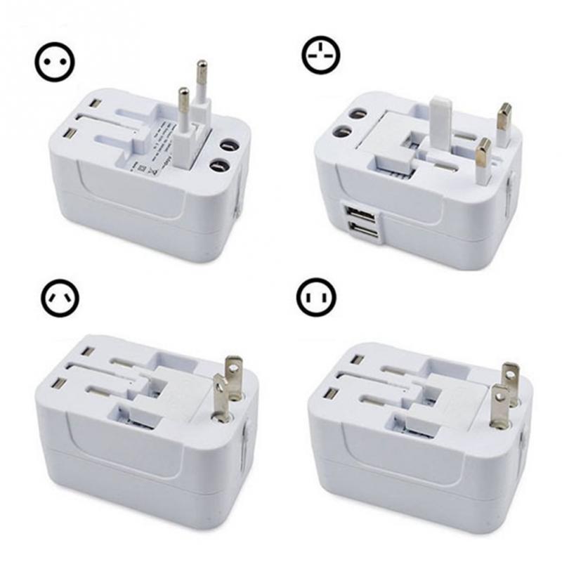 AU/UK/US/EU World Travel AC Power Charger Adapter Plug Conve-图1