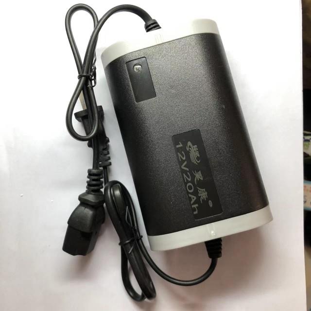 智能12V电动喷雾器充电器12V8AH/12AH/20AH电瓶充电器通用型 - 图0