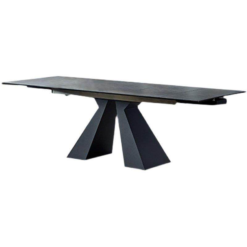 意式进口岩板餐桌伸缩现代简约轻奢家用小户型电磁炉亮光餐桌椅,淘宝优惠券,粉丝福利购,淘宝优惠卷