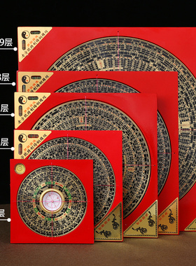 速发罗铜罗盘盘身随高精度纯盘专业入门罗盘仪指南针