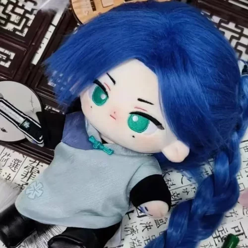 现货刺客伍六七梅花十三属性棉花娃娃20CM伍六七公仔可爱玩偶送人 - 图0