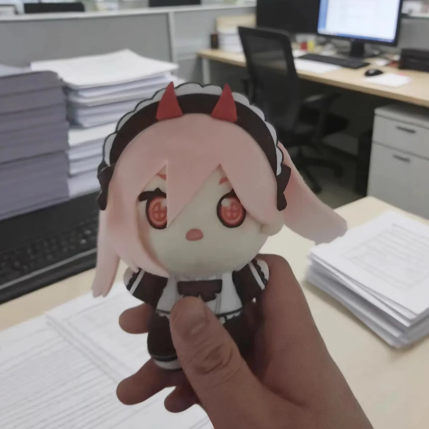 电锯人周边同人棉花娃娃10cm帕瓦努努印花体二次元动漫毛绒小挂件,淘宝优惠券,粉丝福利购,淘宝优惠卷