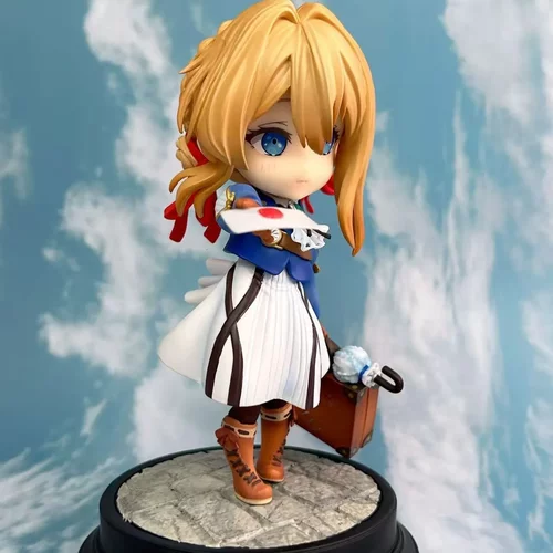 萌系Q版薇尔莉特手办永恒的花园动漫周边二次元机箱潮玩桌面摆件 - 图2