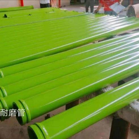泵车 地泵DN125混凝土 砂浆烤漆3米双层天泵管 超高压无缝地泵管 - 图2