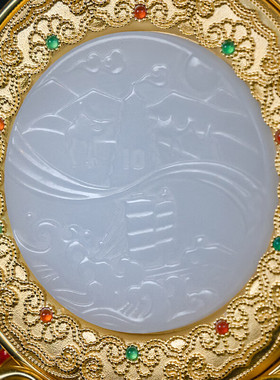 收藏礼品珐琅张同禄铜胎链瓶掐丝