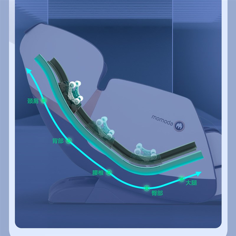 摩摩哒momoda按摩椅家用智能导轨多功能全身沙发椅M610母亲节礼物 - 图2