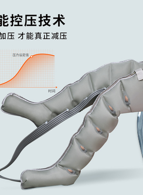 空气波压力按摩仪气压腿部按摩器