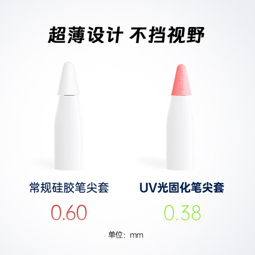 平替笔尖套适用于WIWU左鱼益博思Apple pencil吉玛仕mpencil绿联magicpencil电容笔ipadpencil手写笔头保护膜 - 图3