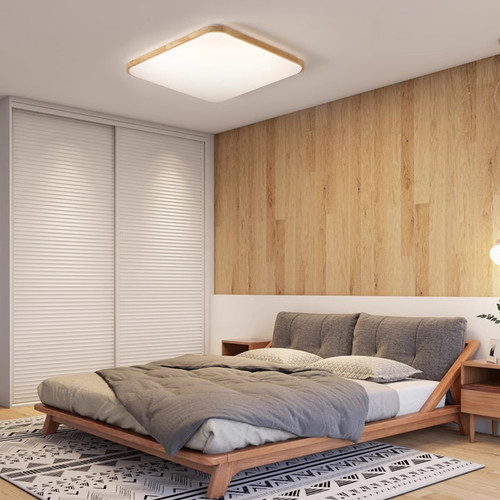 雷士照明led吸顶灯北欧原木客厅灯日式木质全屋套餐灯具简约现代 - 图2