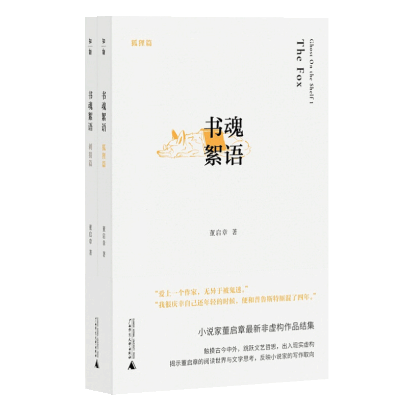 书魂絮语（全2册）董启章/著 香港 非虚构 读书 夏目漱石 契诃夫 康德 攻壳机动队 文学 文化 广西师范大学出版社 - 图3
