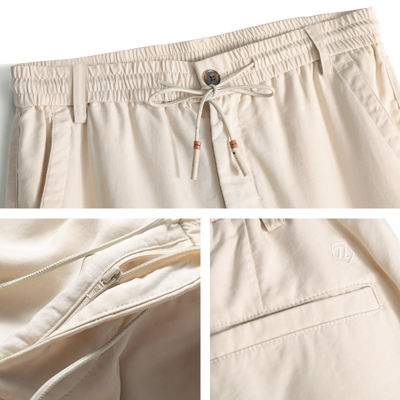 Mind Bridge2025夏季新款户外运动休闲徒步莱赛尔混纺凉感短裤男,淘宝优惠券,粉丝福利购,淘宝优惠卷
