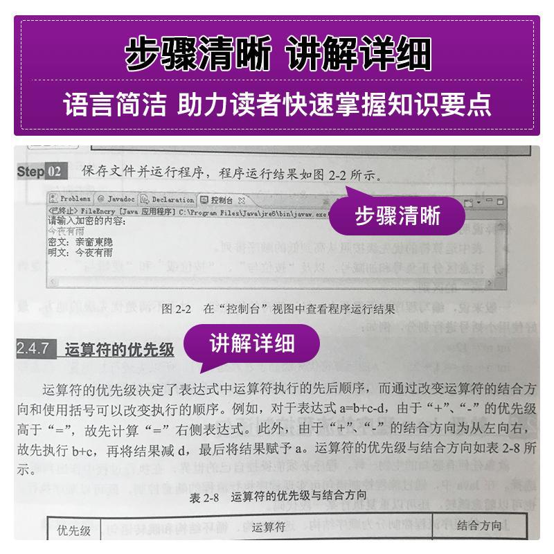 Java程序设计实例与操作丁永卫 java程序设计教程java语言从入门到精通 送配套素材课件答案 计算机教育培训辅导教材 - 图2