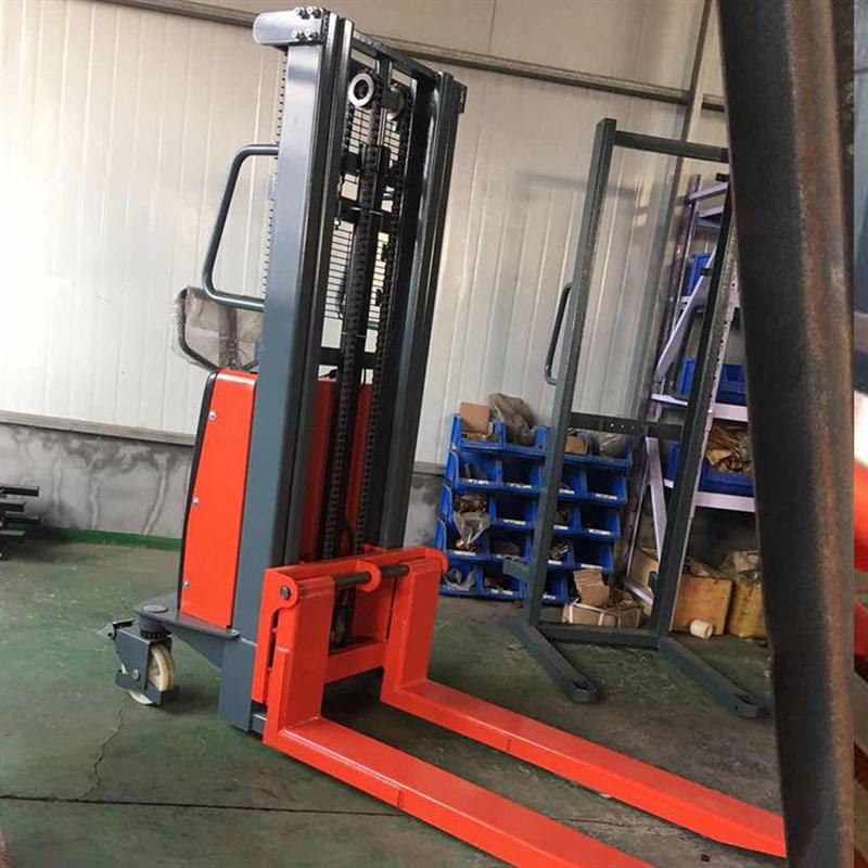 厂家半自动推高车升高叉车小型电动叉车物料装卸铲车现货 - 图2