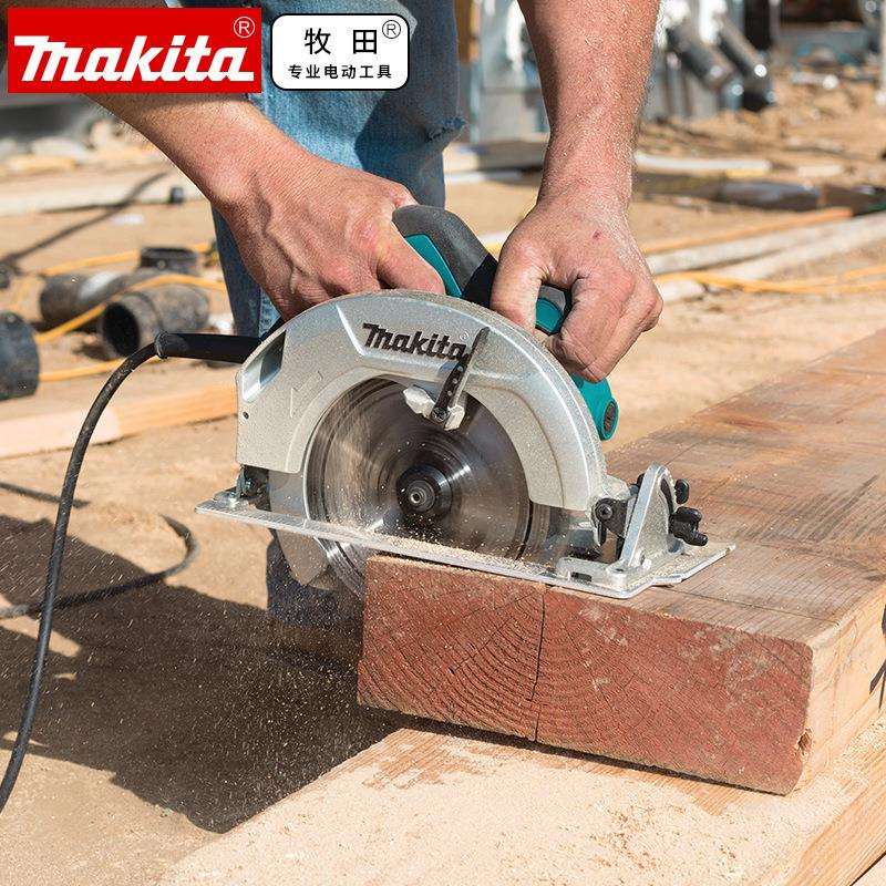 原装牧田Makita电圆锯木工手提锯切割锯多功能7寸电圆盘锯HS7000 - 图1