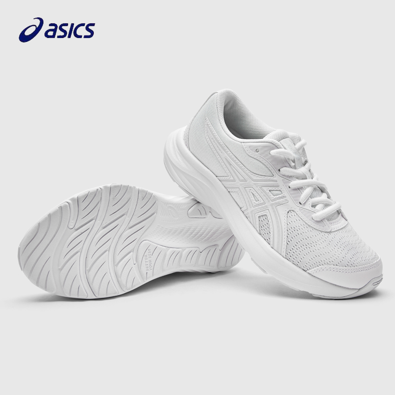 Asics/亚瑟士运动鞋白色2025秋季新款男女透气网面专业跑步鞋女鞋 - 图1