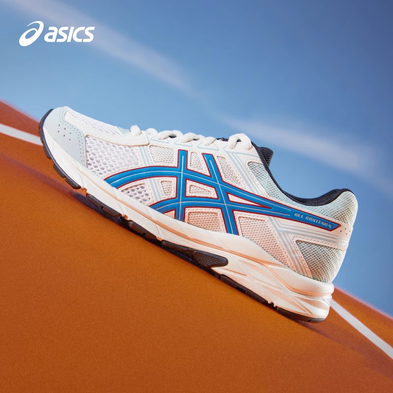 亚瑟士跑鞋童鞋秋季新款儿童透气运动鞋减震中大童专业跑步鞋女童 - 图2