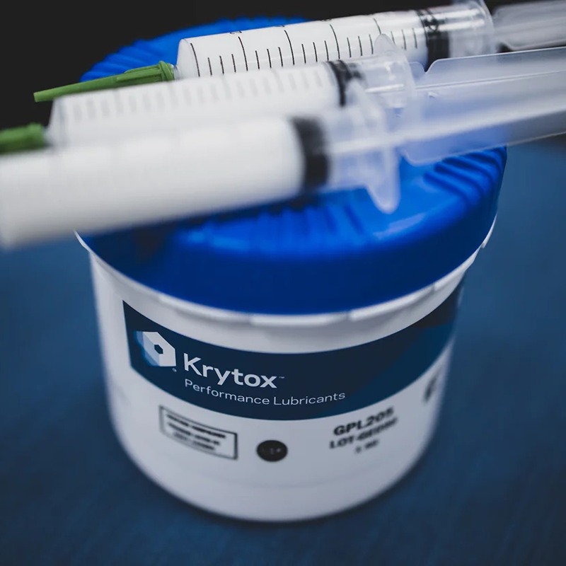 杜邦润滑剂 Krytox GPL205 206 227科慕PFPE全氟聚醚润滑脂 1kg - 图2