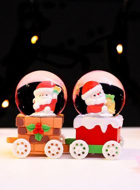 奇遇记水晶球水晶球火车卡通桌面