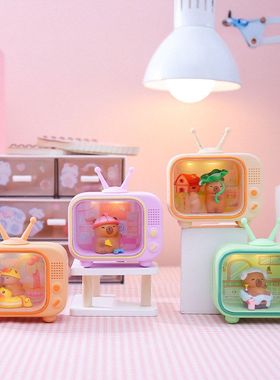 活力豚豚盲盒树脂厂家直销摆件