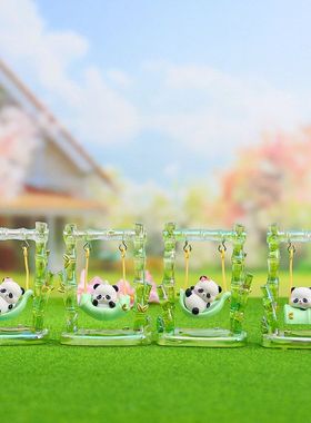 可爱创意卡通动物手办潮新款萌趣