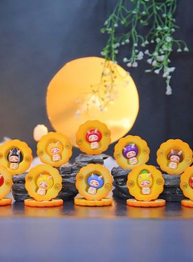 节日千里摆件可爱创意明月送礼