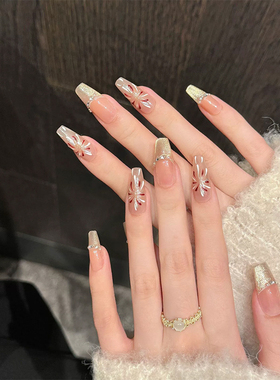 【原神】二次元纯手作穿戴甲美甲痛甲宵宫中款送工具包吧唧美甲盒