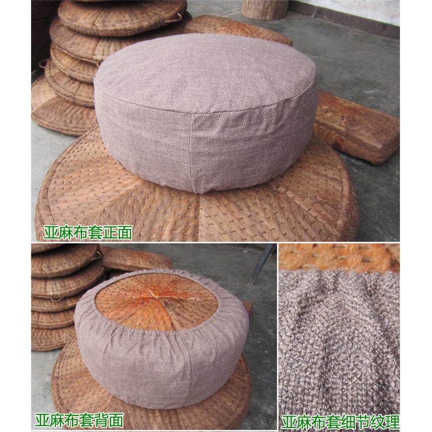 蒲团厚款手工山棕薄款可定制飘窗垫禅垫跪拜打坐静坐垫大拜垫包邮,淘宝优惠券,粉丝福利购,淘宝优惠卷