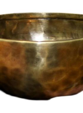 正宗尼泊尔纯手工铜钵音疗颂钵素钵瑜伽钵采耳7音调家居摆件装饰