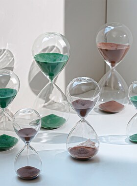 新品沙漏计时器儿童5/1r5/30分钟计时沙漏摆件创意个性生日礼物女