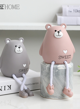 新品ins风北欧可爱个性吊腿吊A脚娃娃少女心房间装饰品卧室内小摆