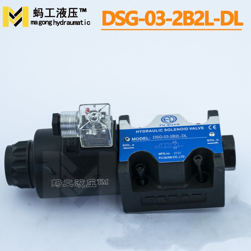 极速液压Cb磁换向阀单双头注塑机Gs制阀DS控-03-3C246AC220D电24V - 图1