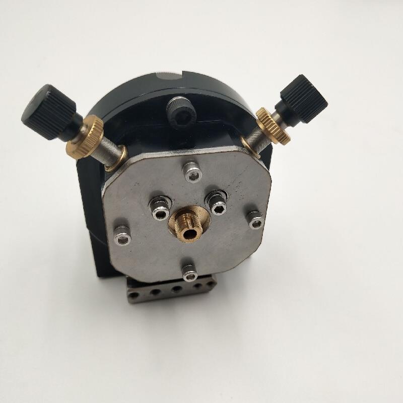 热销D80光纤耦合器架准直头调整架装3.0能量光纤传输激光焊机镜架-图2