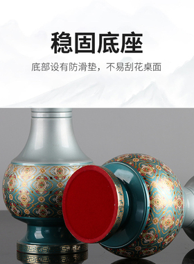 新品全铜嵌丝佛前佛具用品大全家用供F具供佛花瓶供水杯供果盘仙