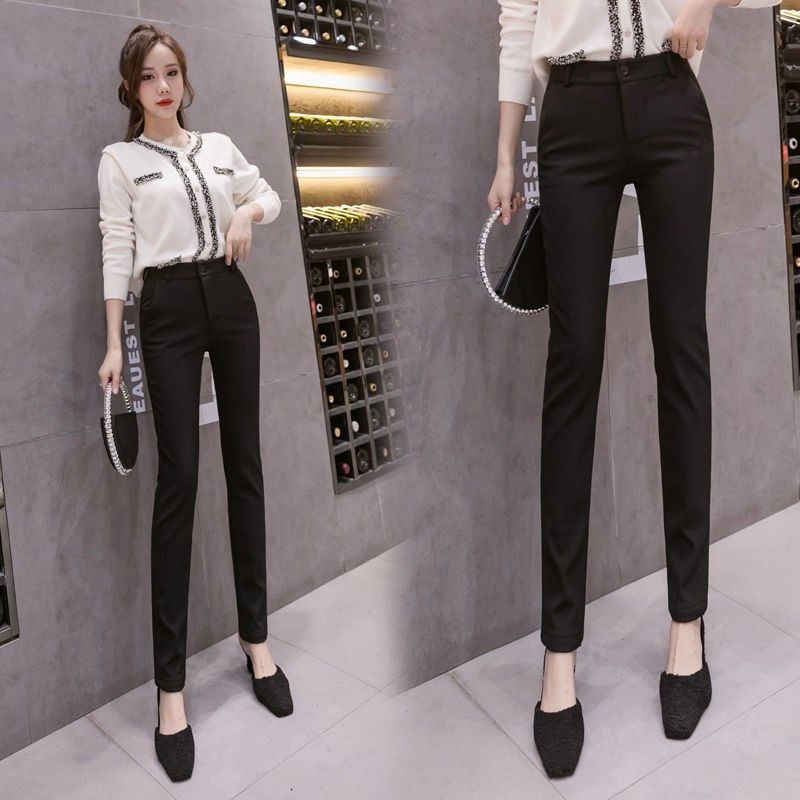 速发加绒西裤士裤冬秋黑色裤子时尚西服长子裤裤工作裤,淘宝优惠券,粉丝福利购,淘宝优惠卷