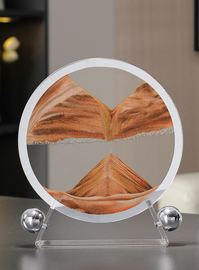 速发轻奢解画办公室客厅桌面礼物客厅电视柜酒柜装流品饰沙压沙漏