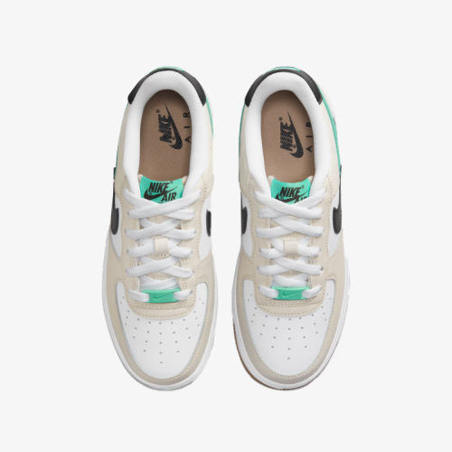 Nike/耐克正品AIR FORCE 1女子GS大童舒适休闲运动板鞋DX6062-101 - 图1