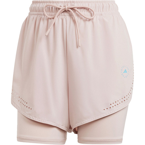 Adidas/阿迪达斯正品TPR 2IN1SH 女士二合一运动短裤IT8223 - 图3