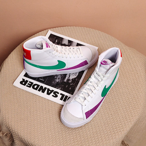 Nike/耐克官方正品Blazer mid 77男女耐磨中帮休闲板鞋CZ1055-002 - 图2